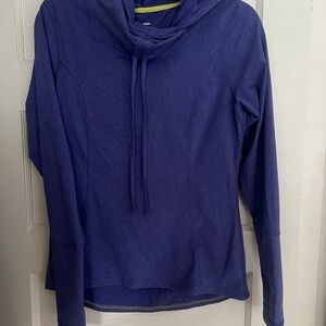 Purple Long Sleeve Hoodie